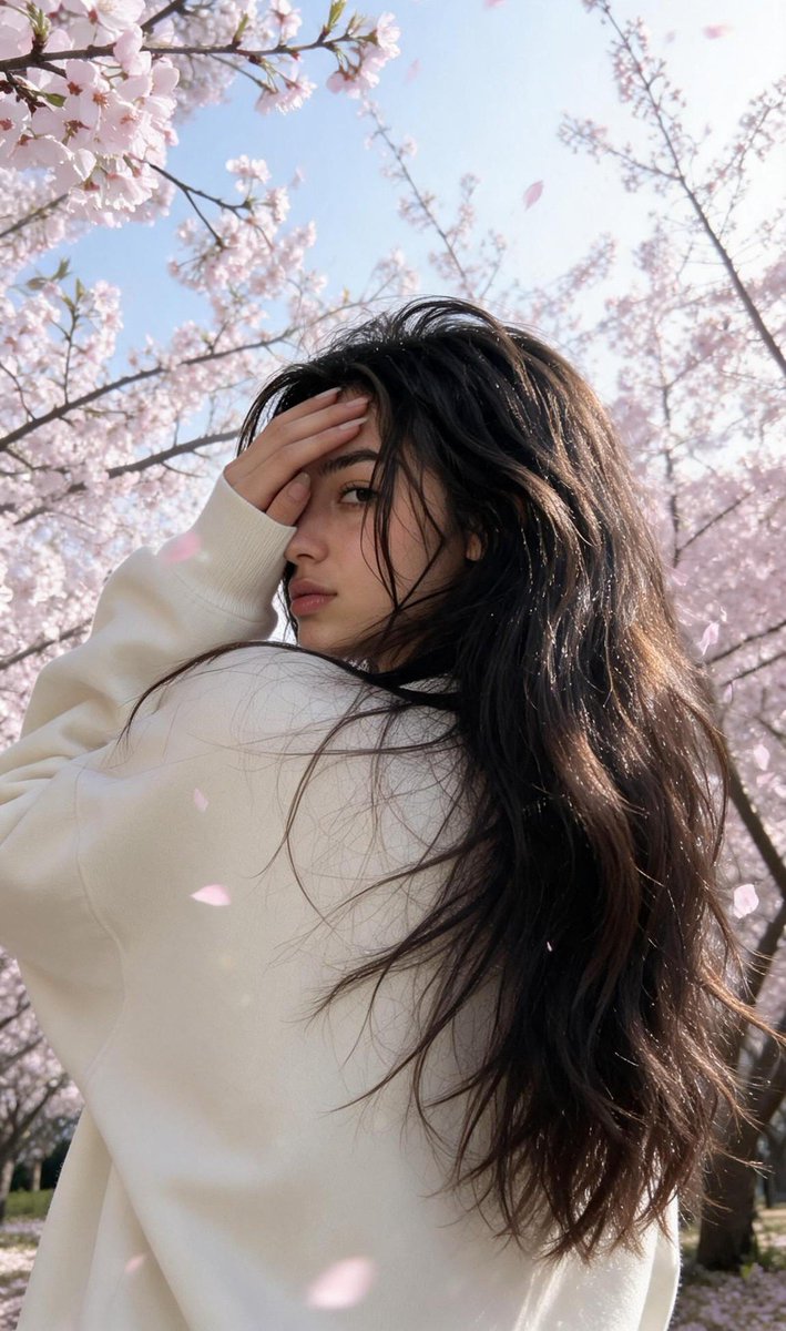 Ethereal Blossom Gaze