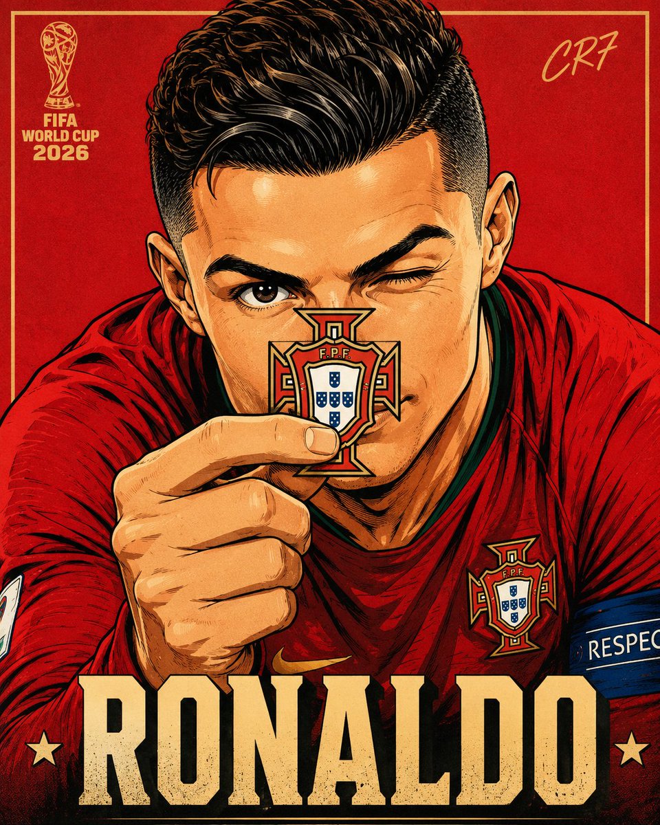 World Cup Anime Pop-Art Poster