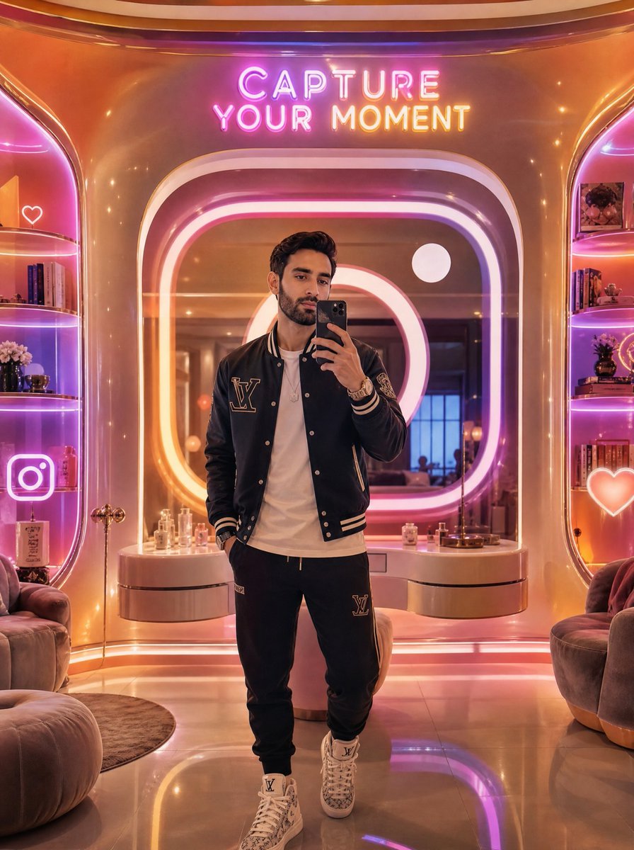 Neon Selfie Lounge
