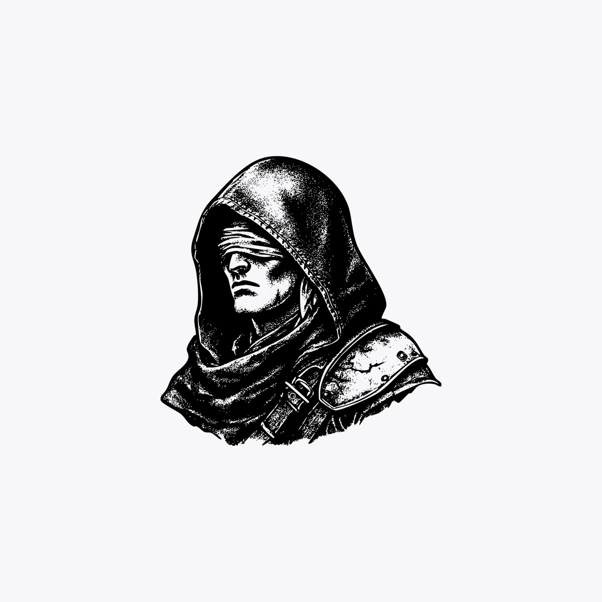 Faceless Hooded Assassin Emblem