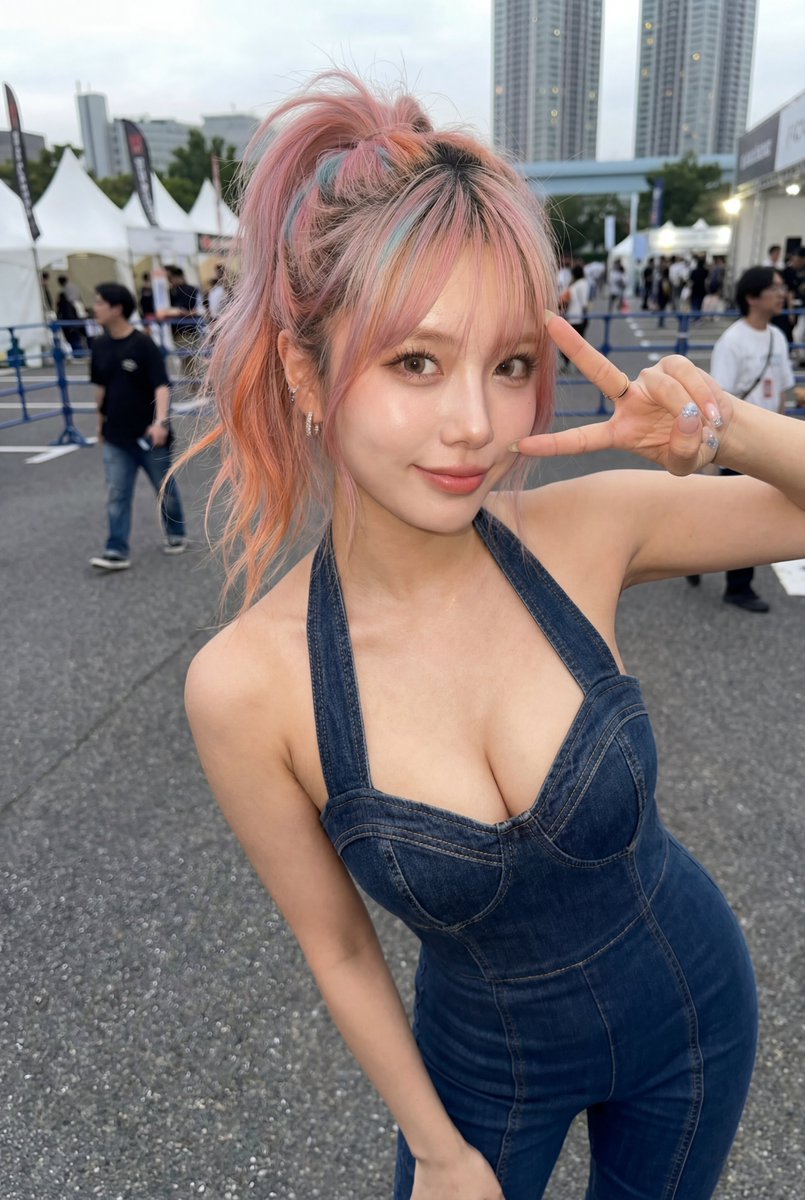 Candid Street Festival Girl