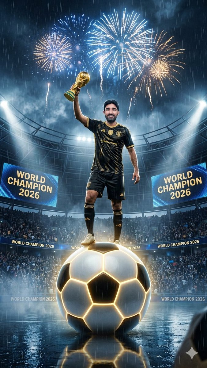 Cinematic World Champion Victory Poster