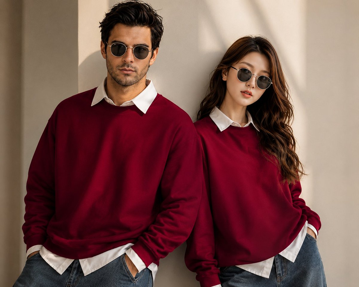 Luxury Streetwear Couple Editorial