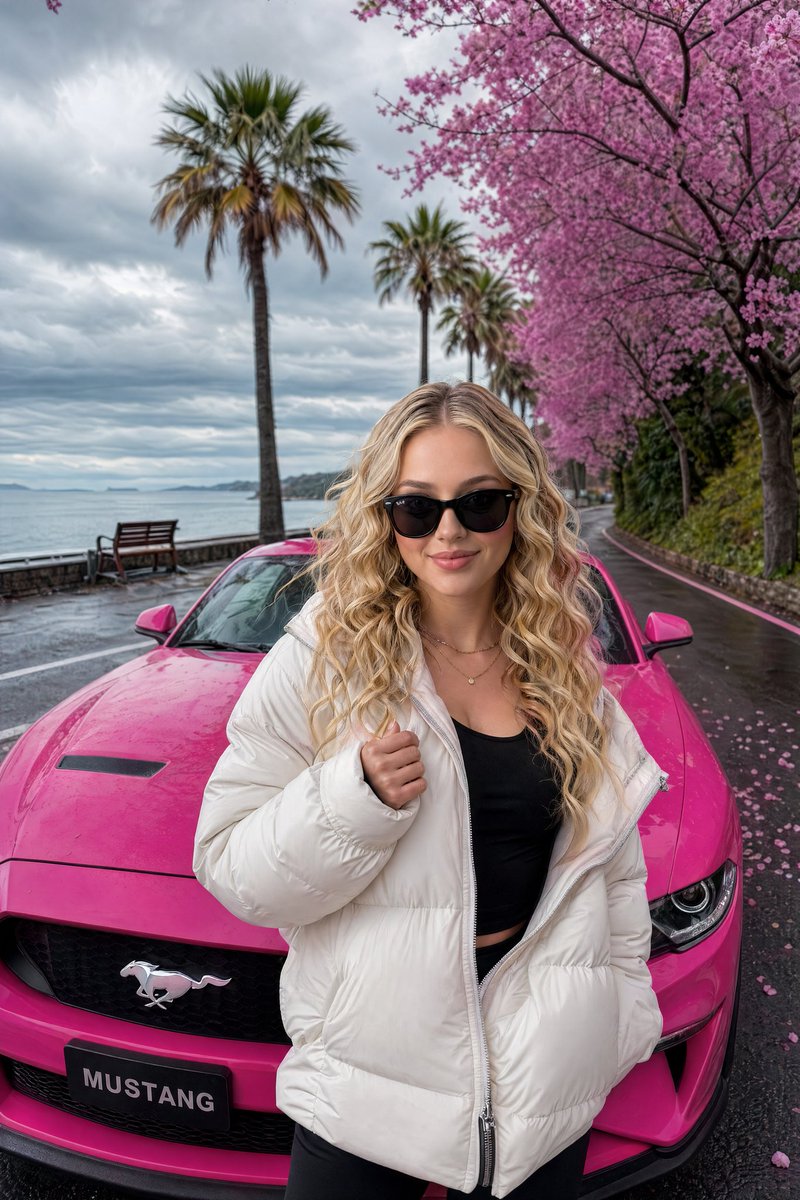 Stylish Woman by Pink Mustang