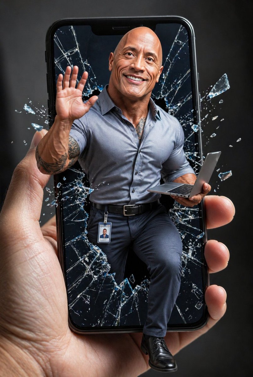 Celebrity Phone Screen Burst Meme