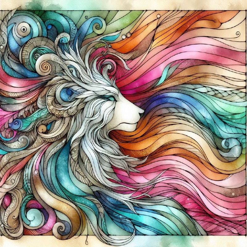 Flowerpunk Celestial Bear Queen Stained Glass Art