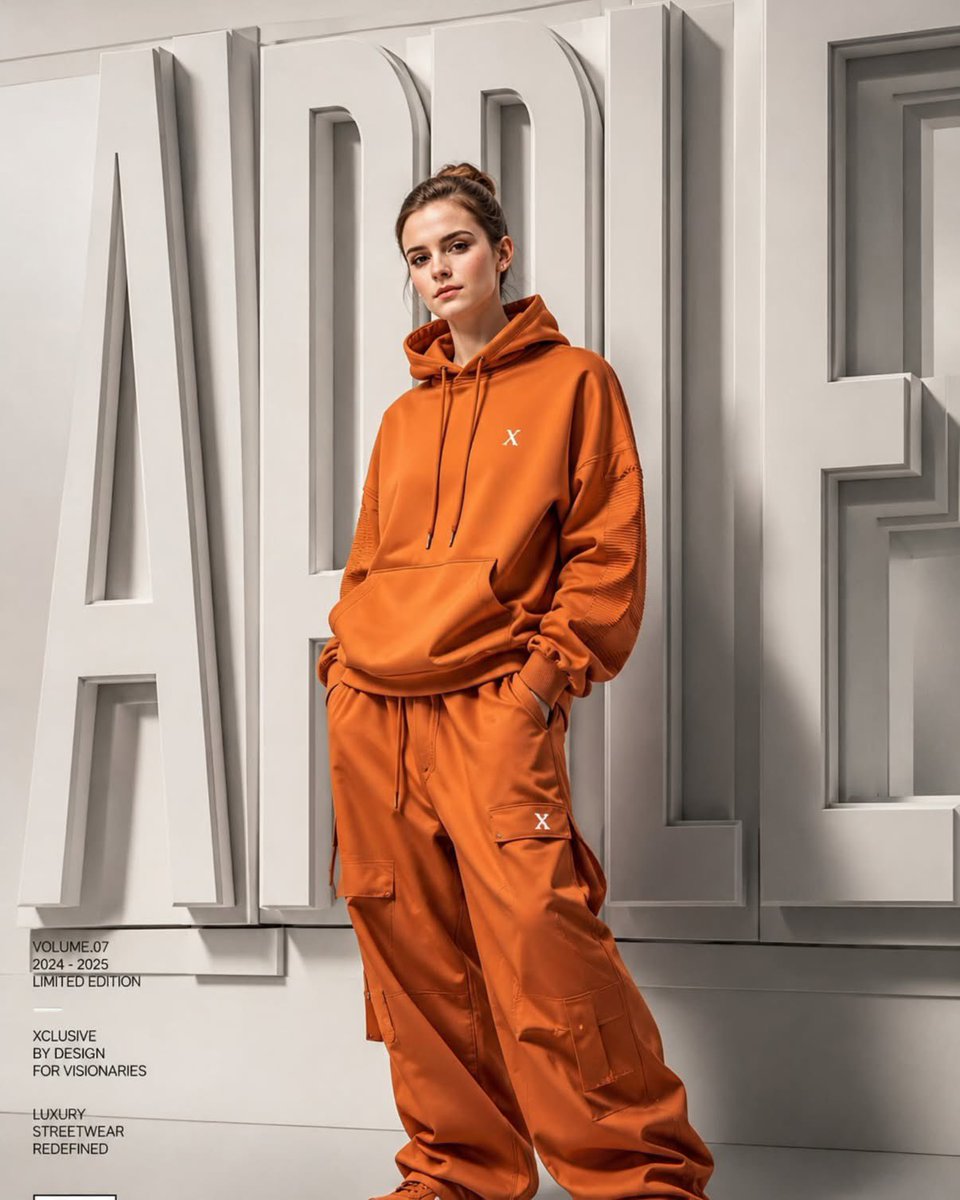 Luxury Streetwear Campaign Poster
