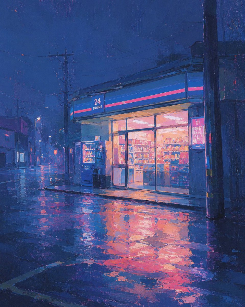 Neon Midnight Convenience