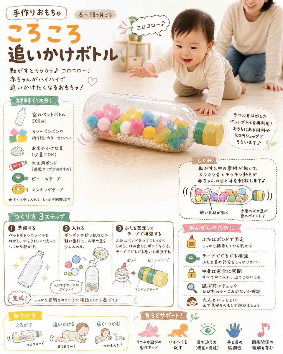 PET Bottle Baby DIY Toys