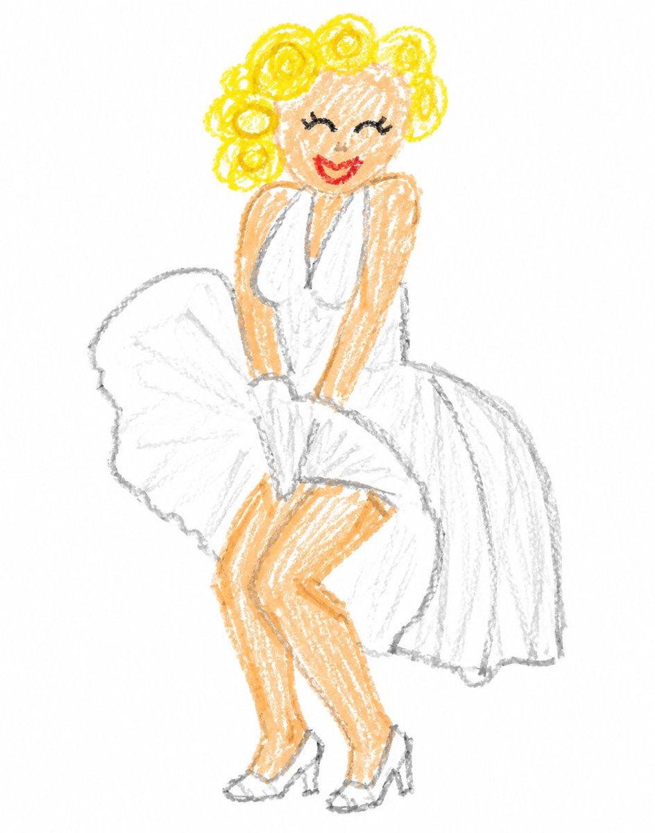 3-Year-Old Crayon Redrawing