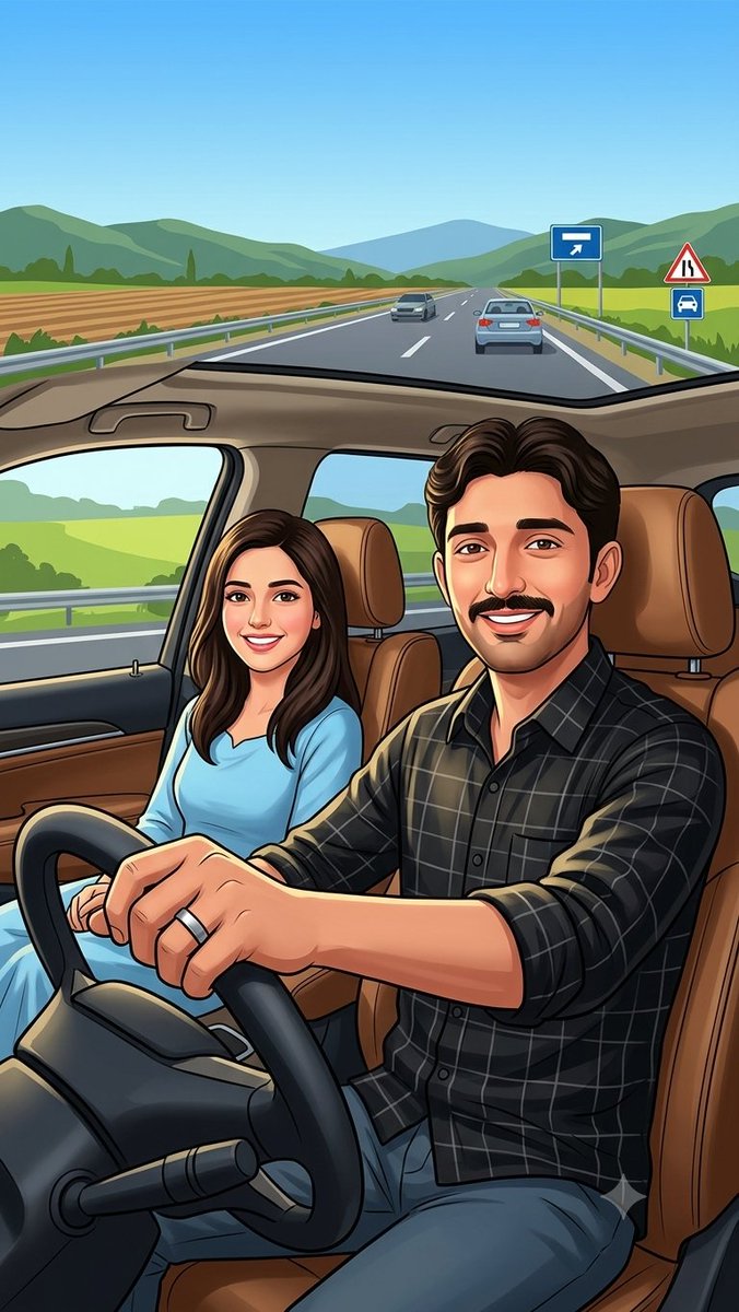 Country Road Drive Adventure