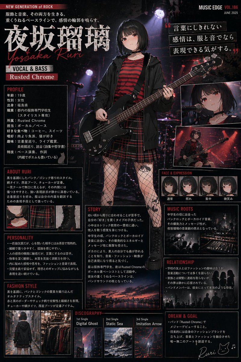 New Generation Rock Bassist