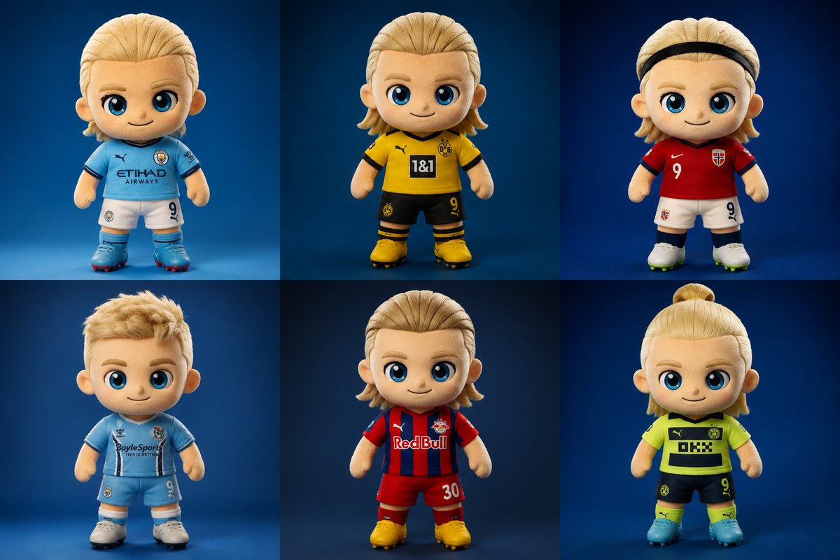 Ultra-Cute Soccer Plush Mascot