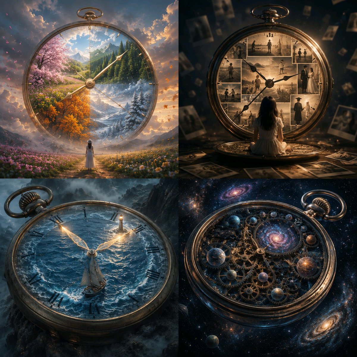 Surreal Watch Visual Concept