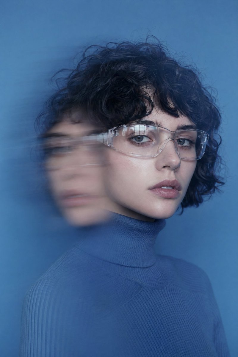 Futuristic Retro Portrait Editorial