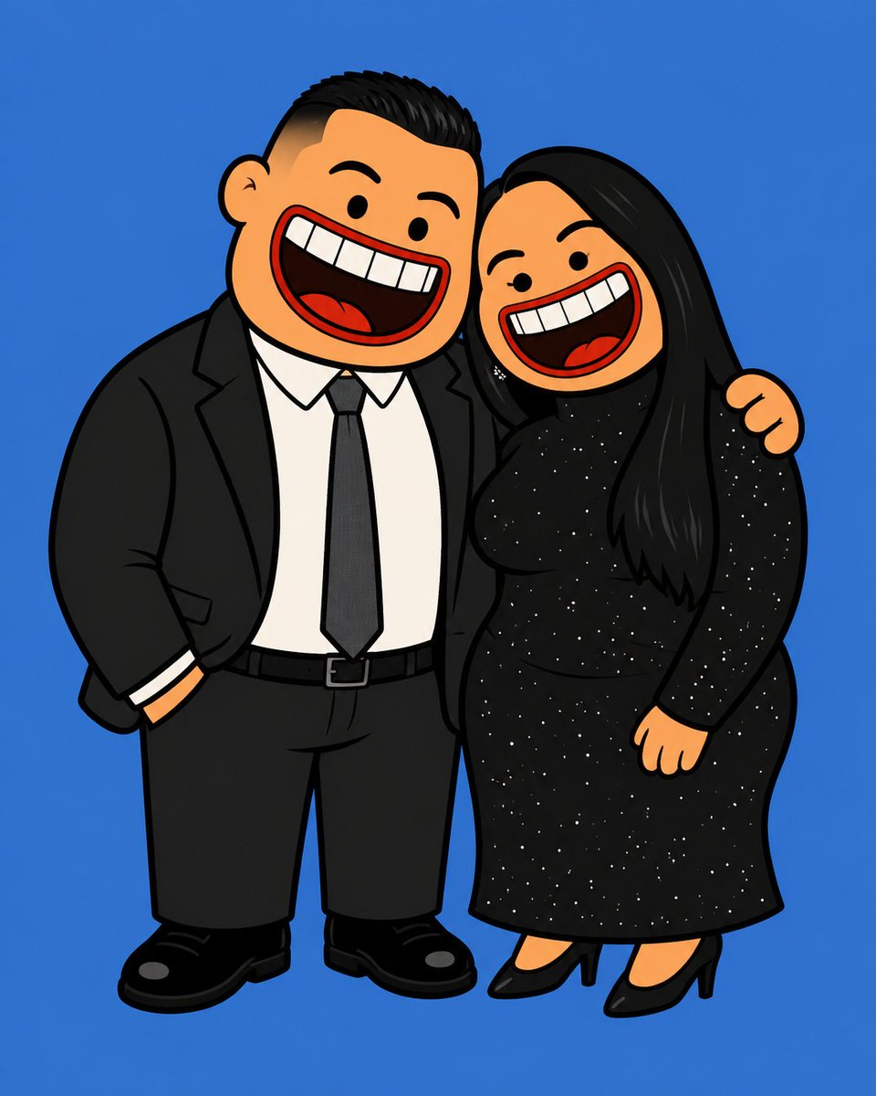 Absurdist Cartoon Portrait