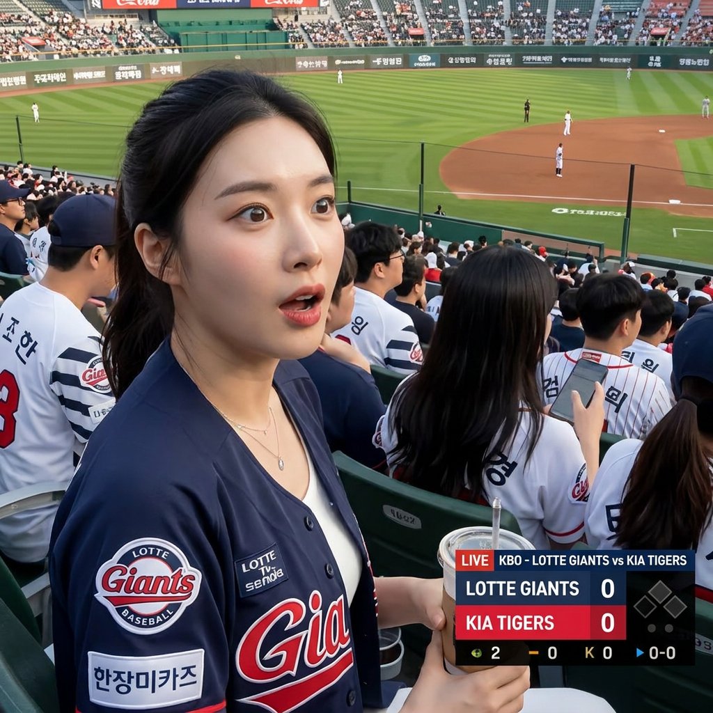 Korean Baseball Stadium Live Action