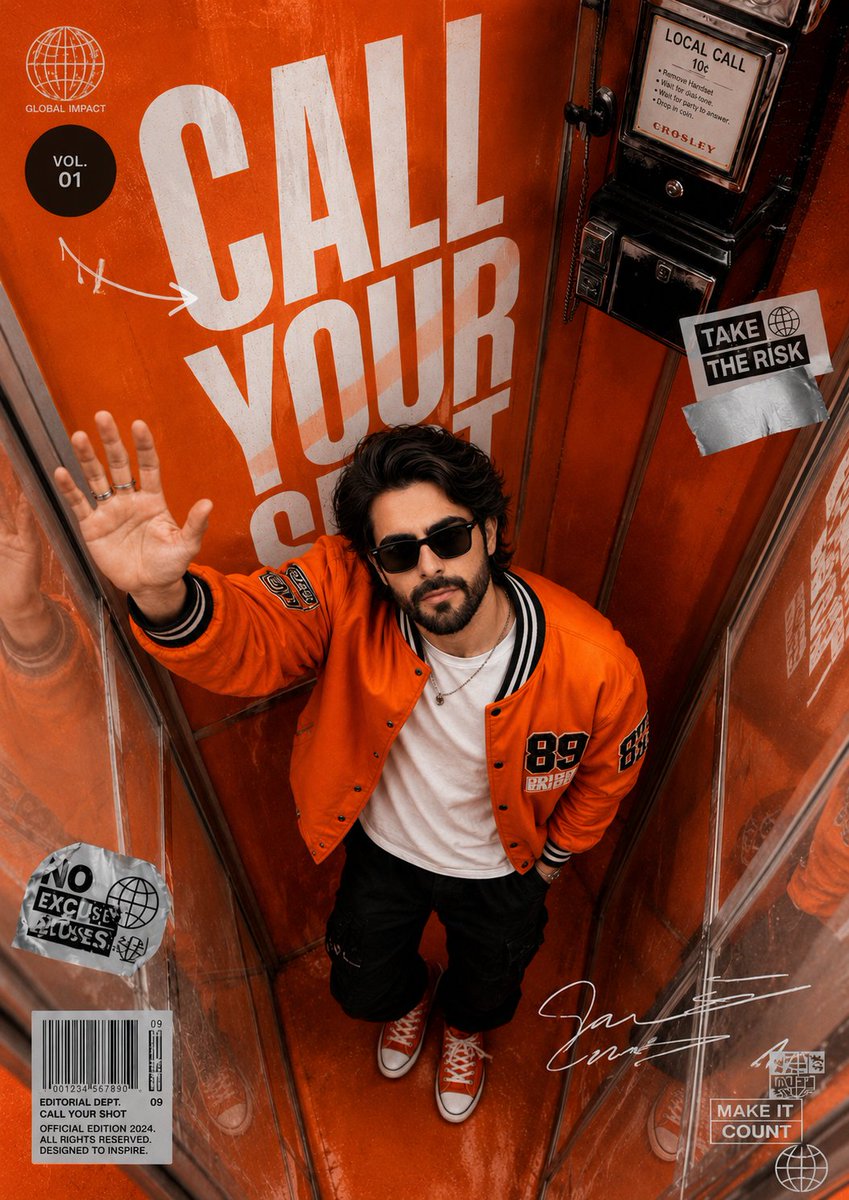 Orange Booth Streetwear Editorial