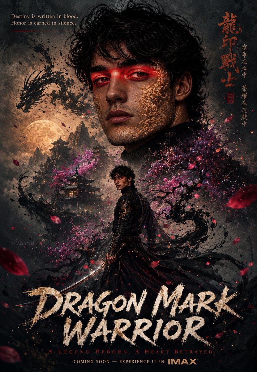 Dragon Mark Warrior Cinematic Poster