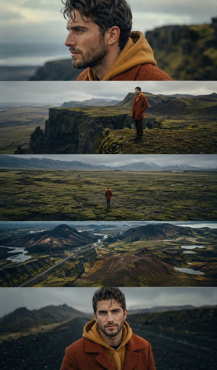 Icelandic Solitude: Cinematic Journey