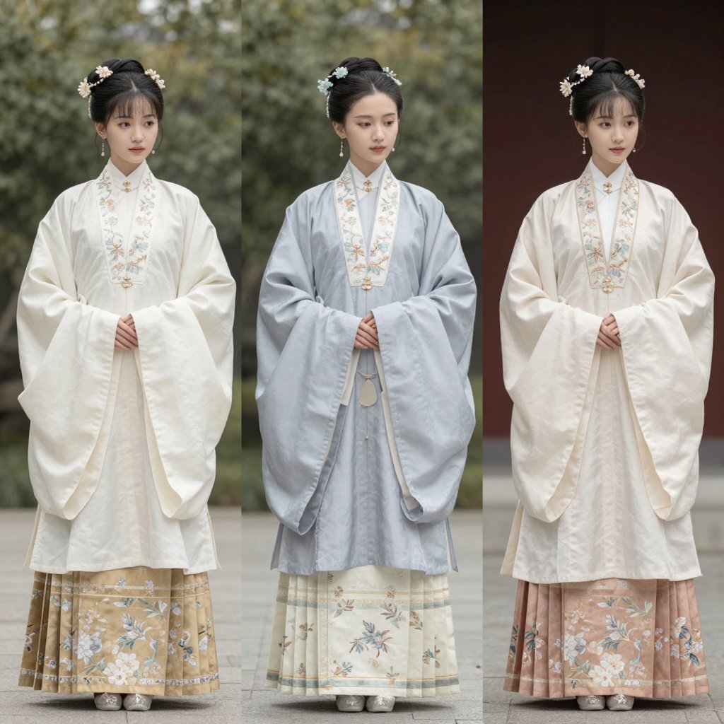 Elegant Hanfu Comparison