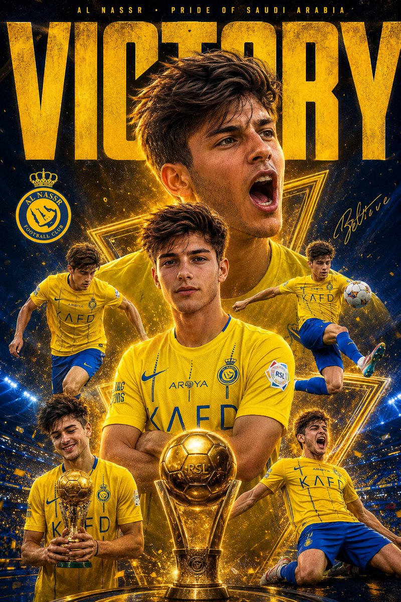 Victory Roar Football Poster