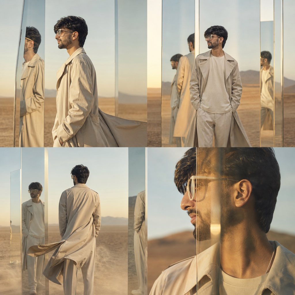 Desert Mirror Fashion Editorial