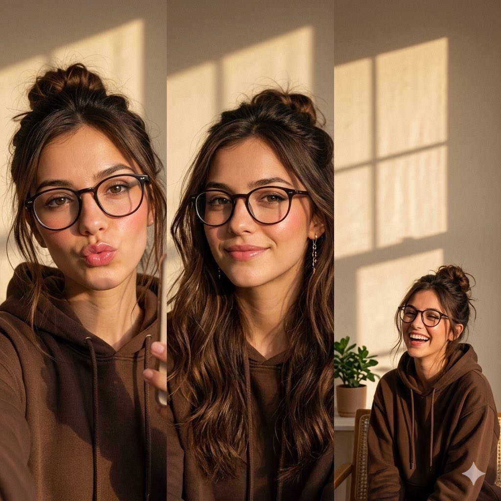 Golden Hour Portrait Collage