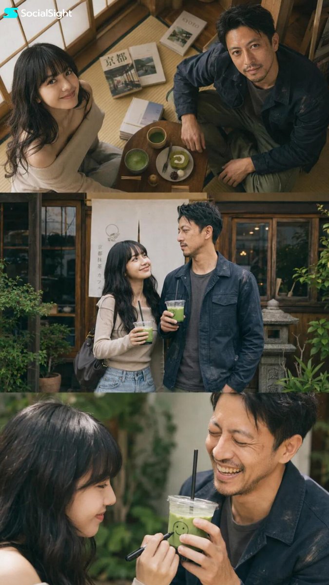 Japanese Couple Street Fashion Editorial