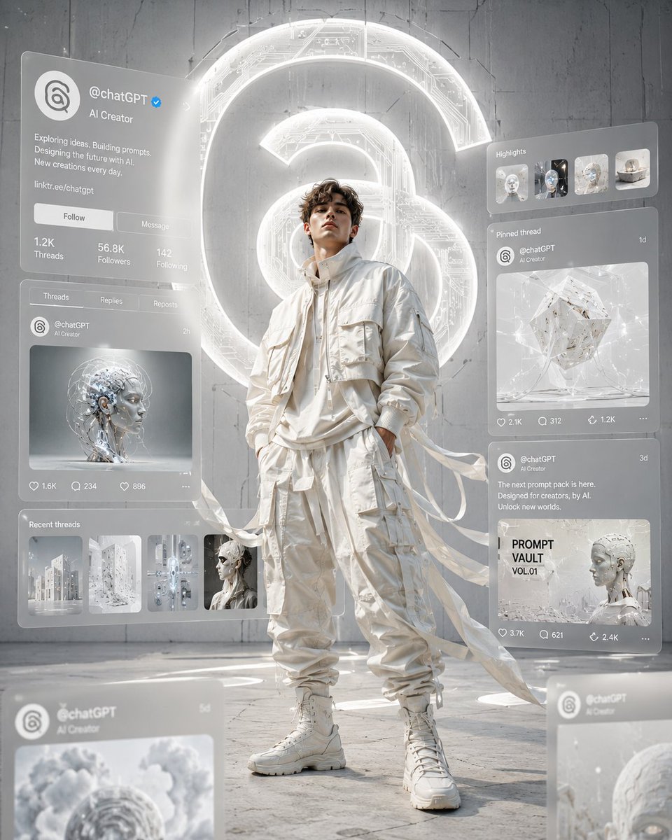 Holographic Social Future Fashion