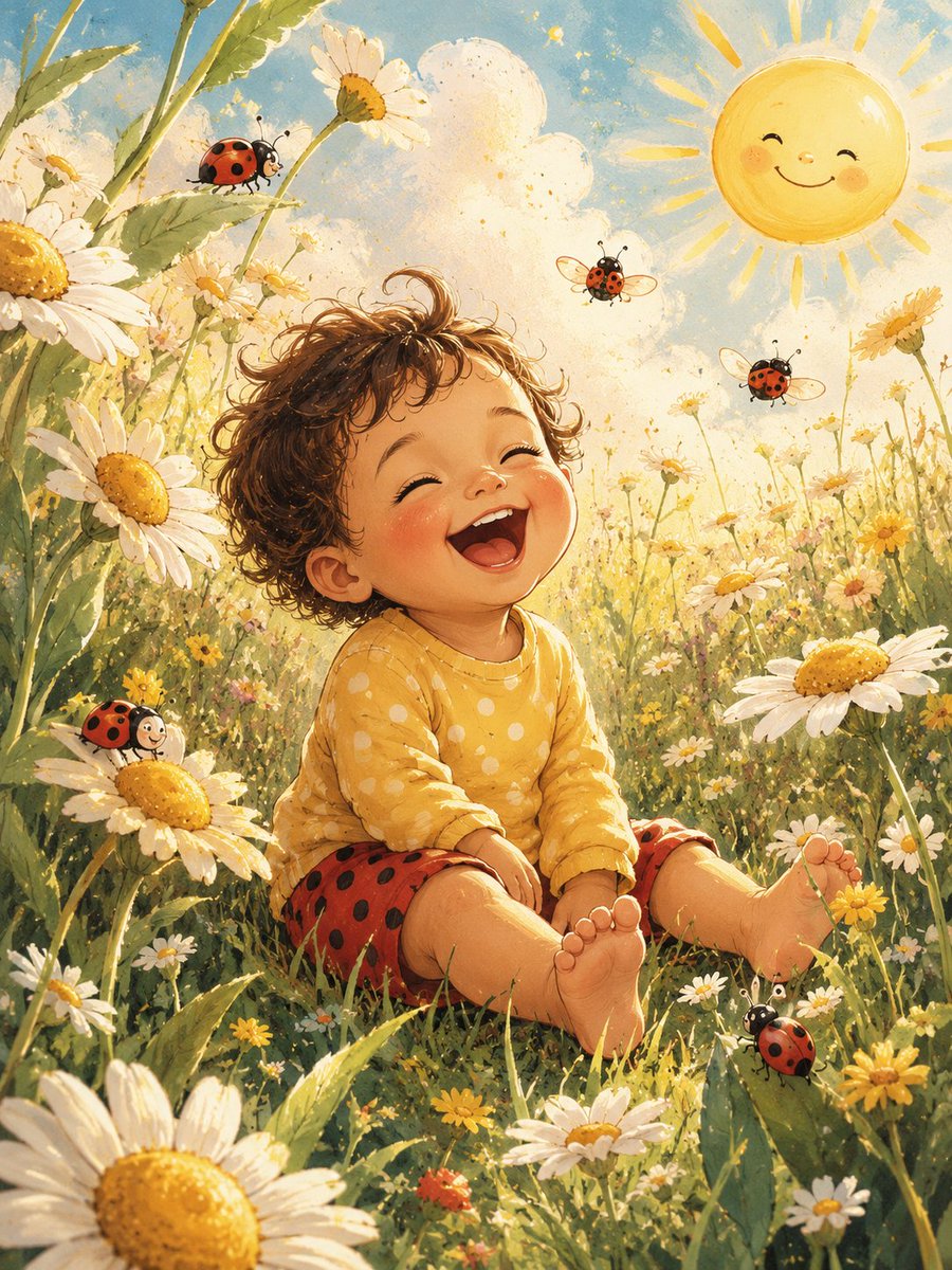 Warm Storybook Watercolor Illustration