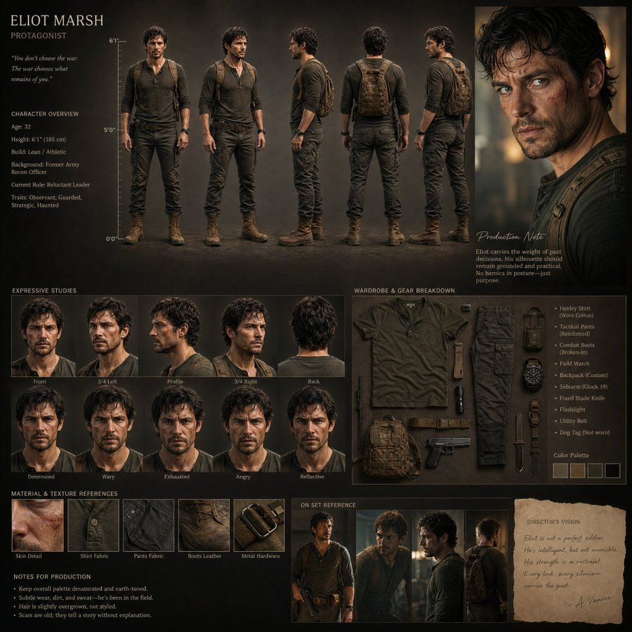 Cinematic Character Design Masterclass