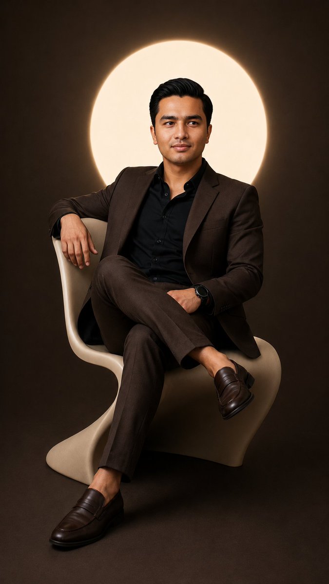 Futuristic Gentleman Portrait