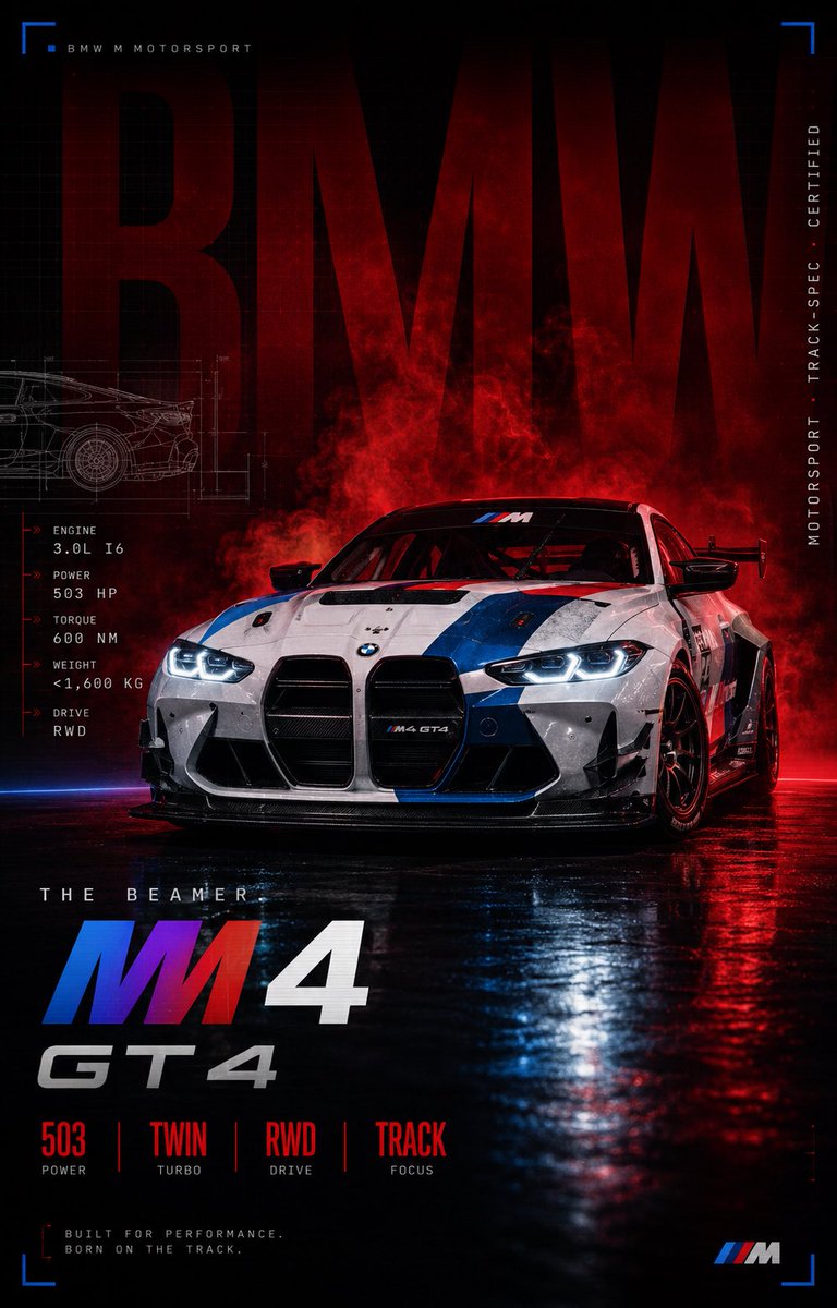 M4 GT4 Track Beast Unleashed