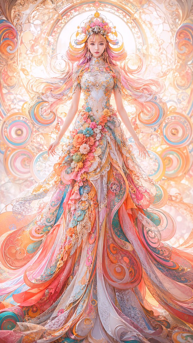 Ethereal Goddess Couture Gown