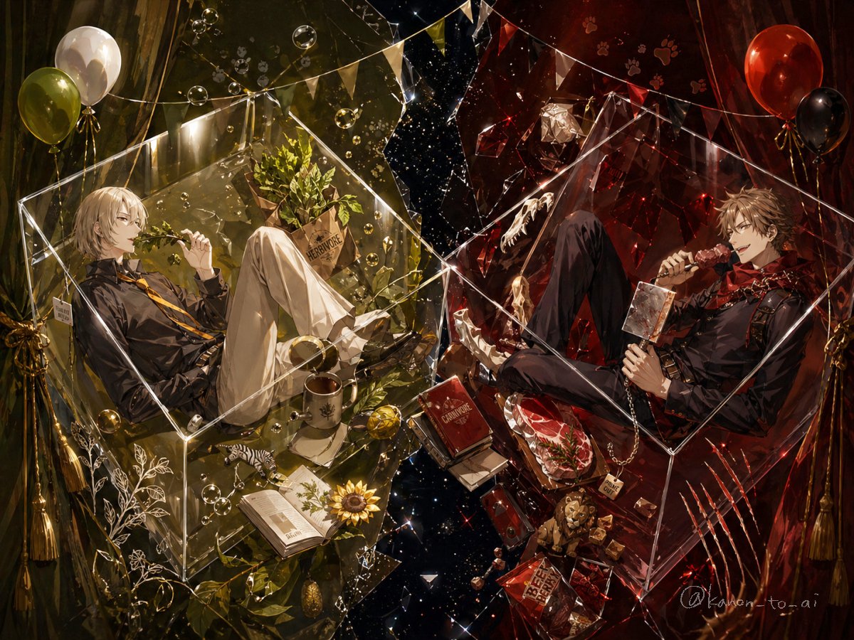 Dual Crystal Boxes: Fantasy Anime Duet
