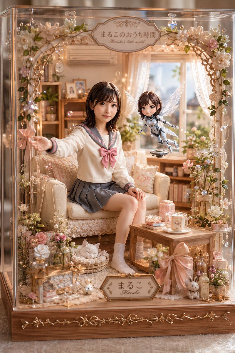Pastel Japanese Miniature Diorama