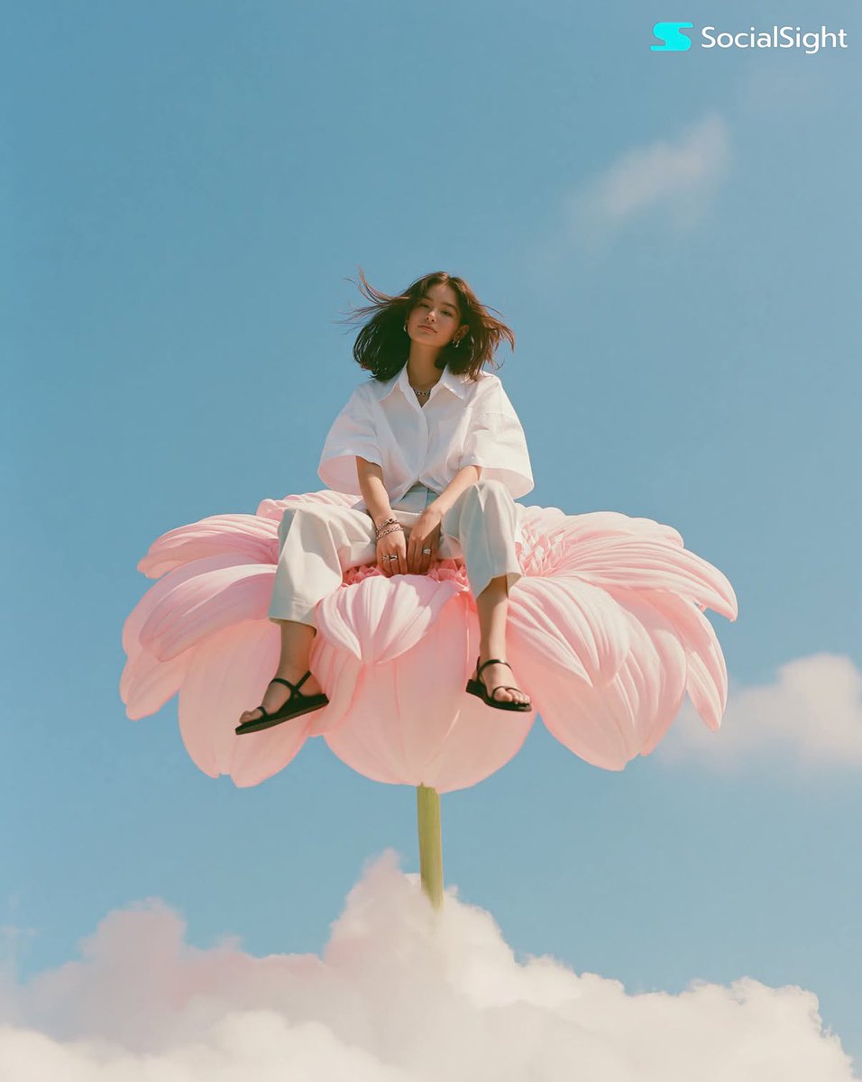 Surreal Flower Fashion Editorial