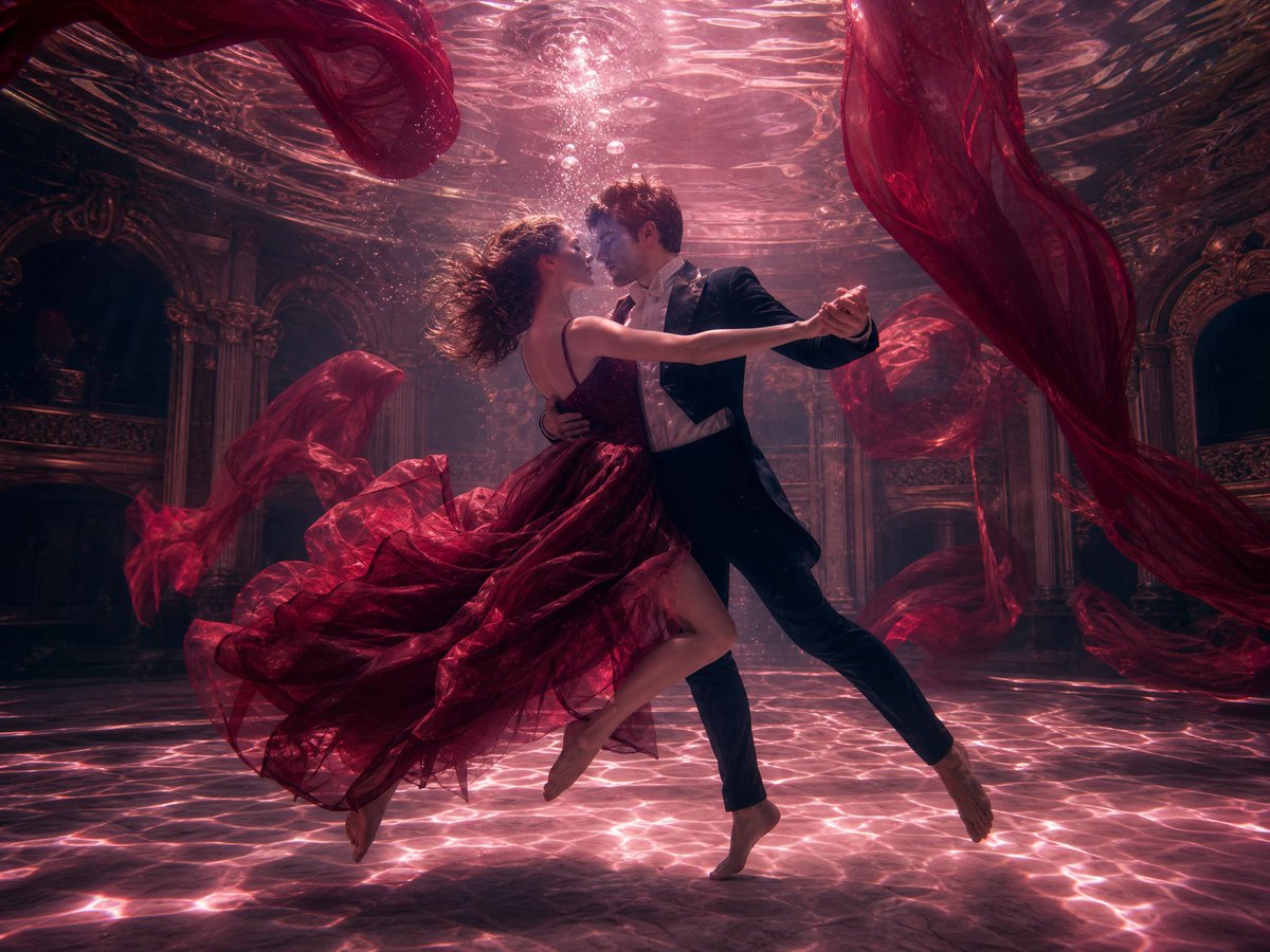 Mystical Underwater Light Realm