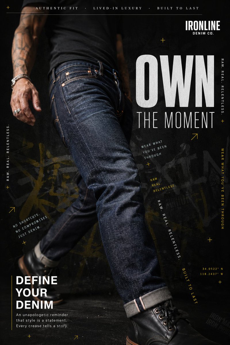 Moody Premium Denim Ad