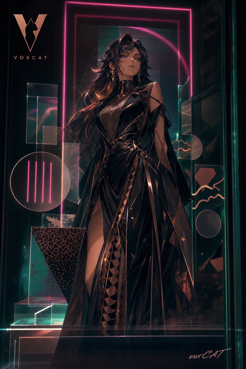 Dark Fashion Heroine Display