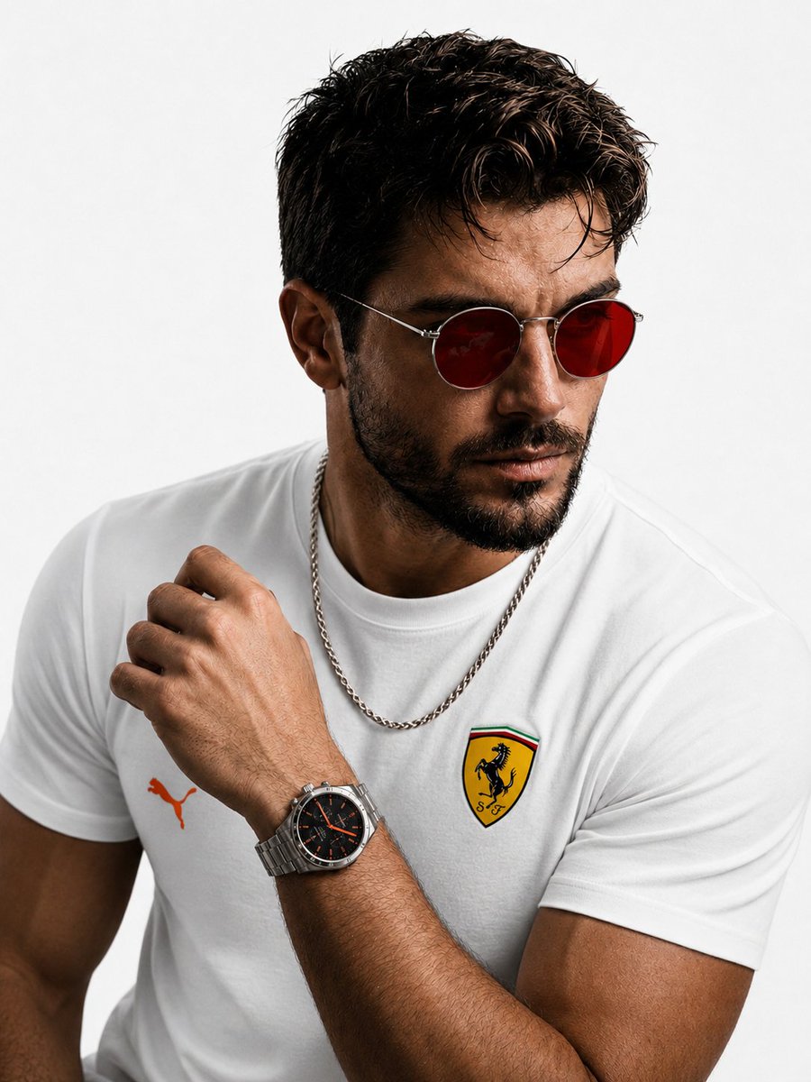 Luxury Fashion Studio Portrait