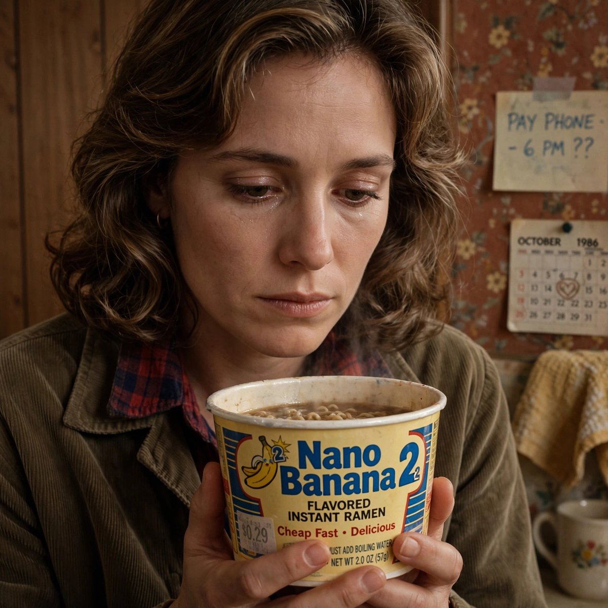 1980s Family Film Ramen Closeup