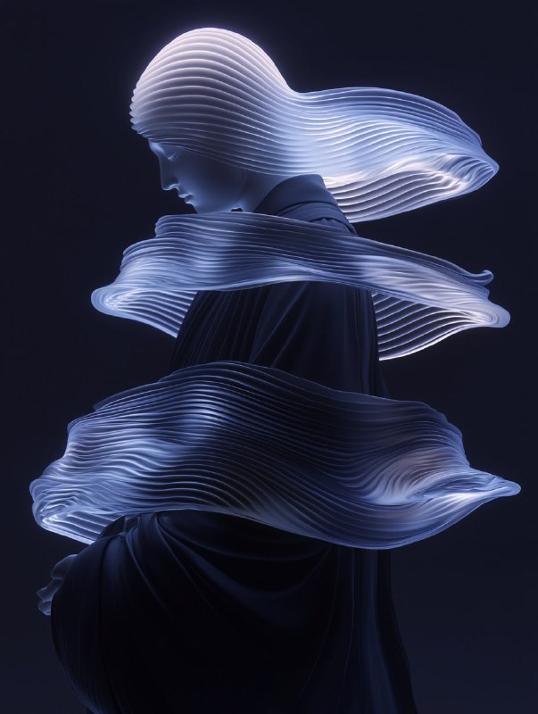 Majestic Buddha Statue in Motion