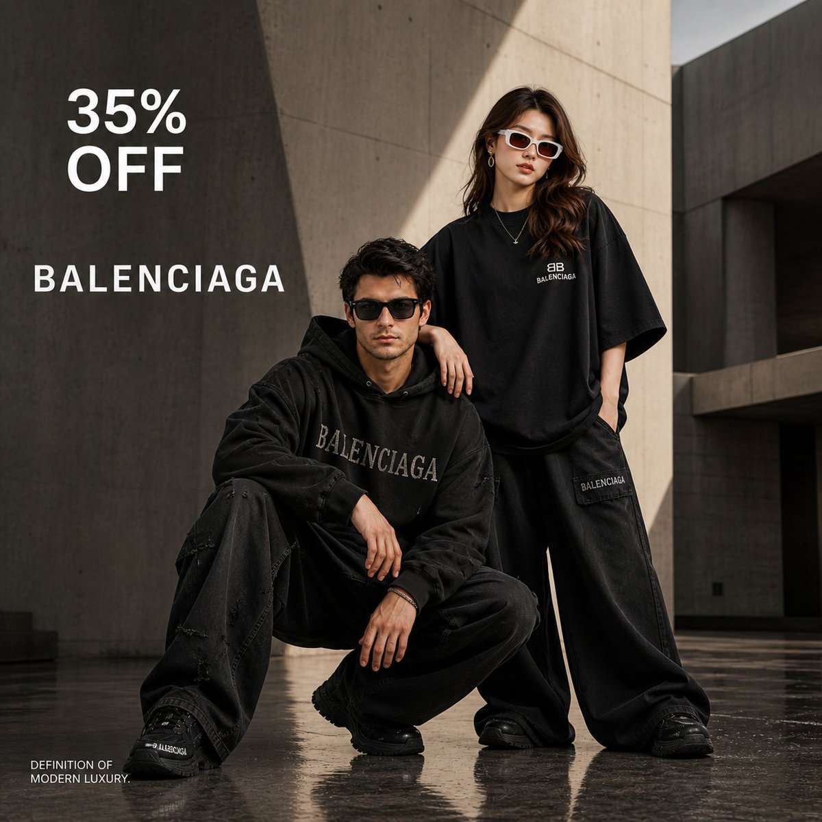 Balenciaga Luxury Fashion Ad