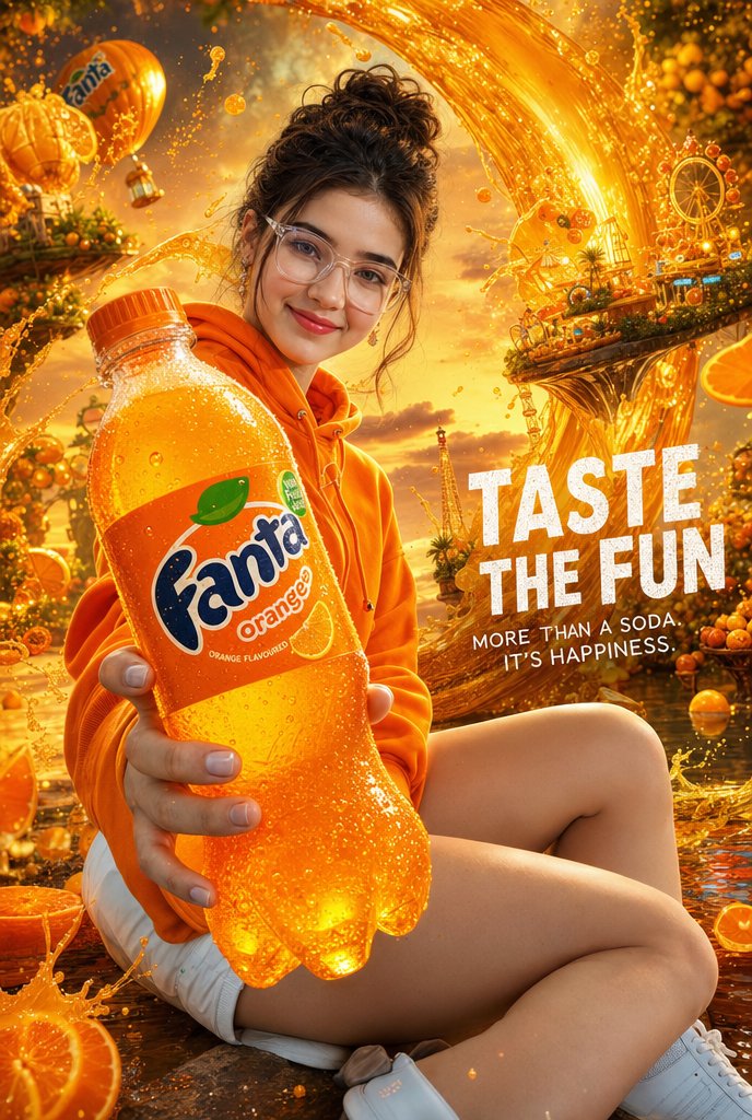 Fanta Orange Fantasy World Ad