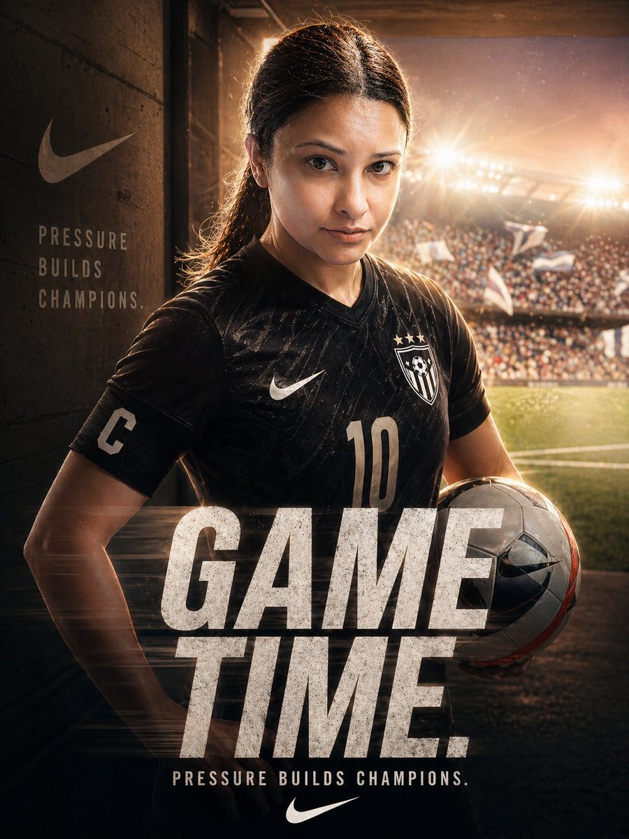 Soccer Champion Moment Poster