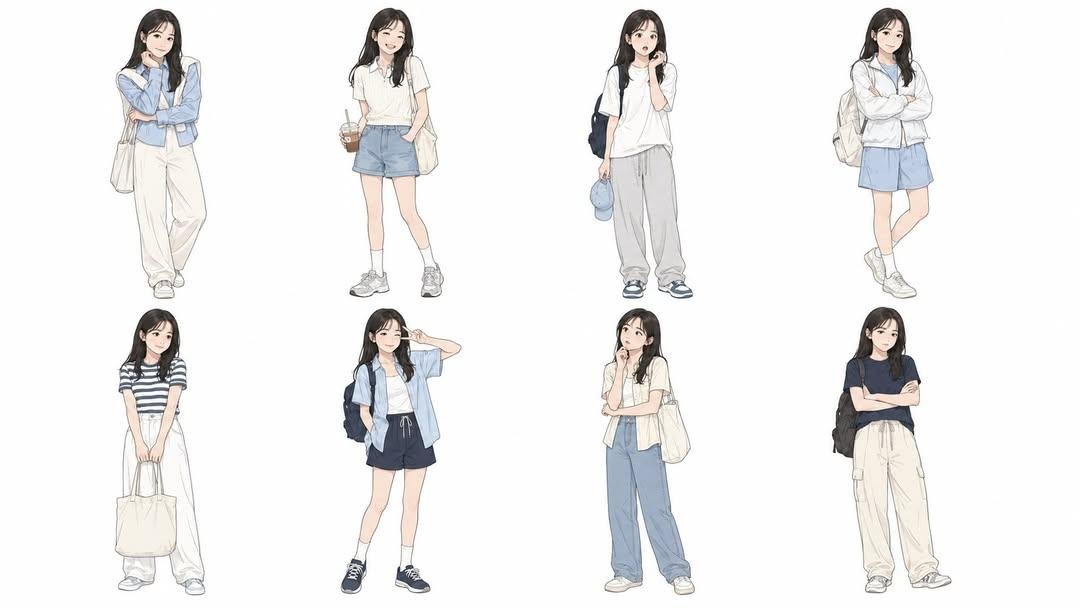 K-Street Character Design Sheet