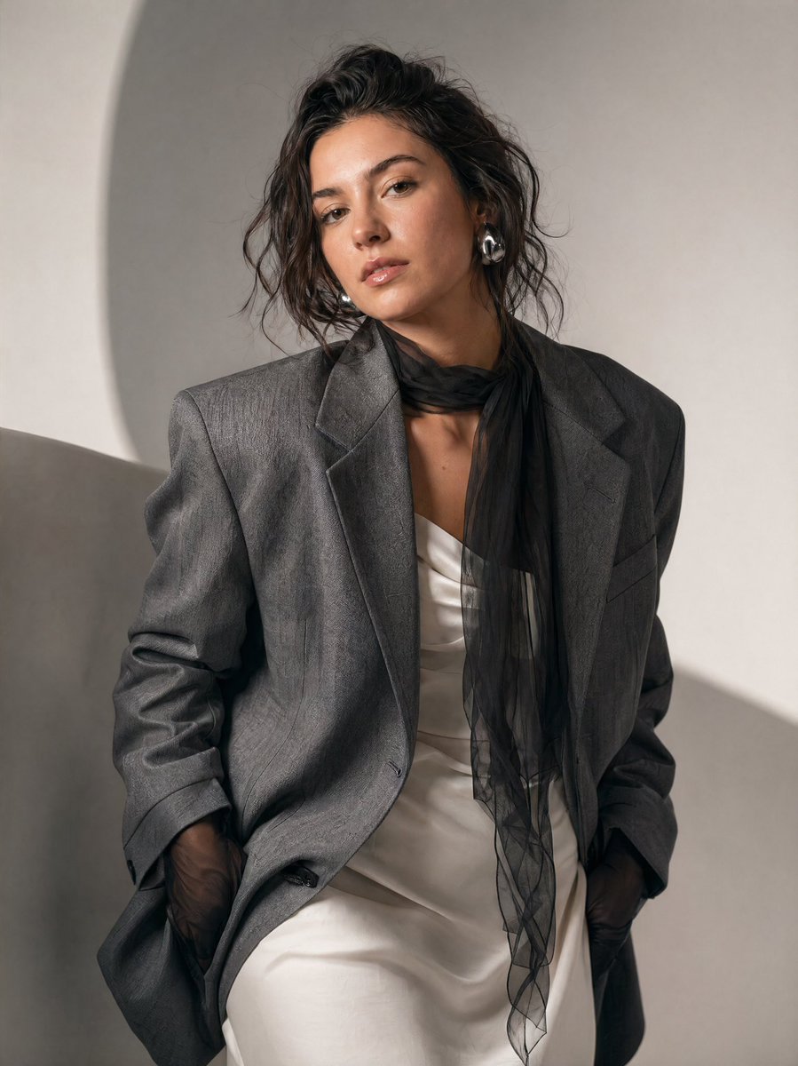 High-Fashion Editorial Portrait