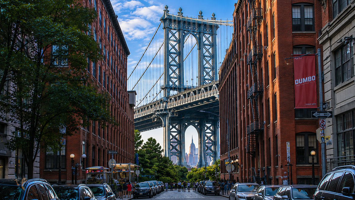 DUMBO Brooklyn Urban Wallpaper